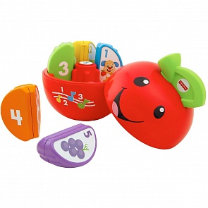 Обучающая игрушка – Яблочко из серии Смейся и учись (Fisher Price, DYY40)